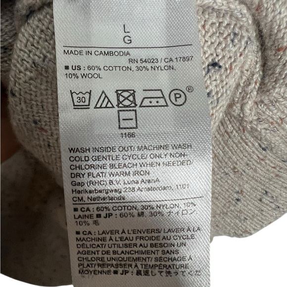 Banana Republic Speckled Gray Women's Sweater - Picture 6 of 7